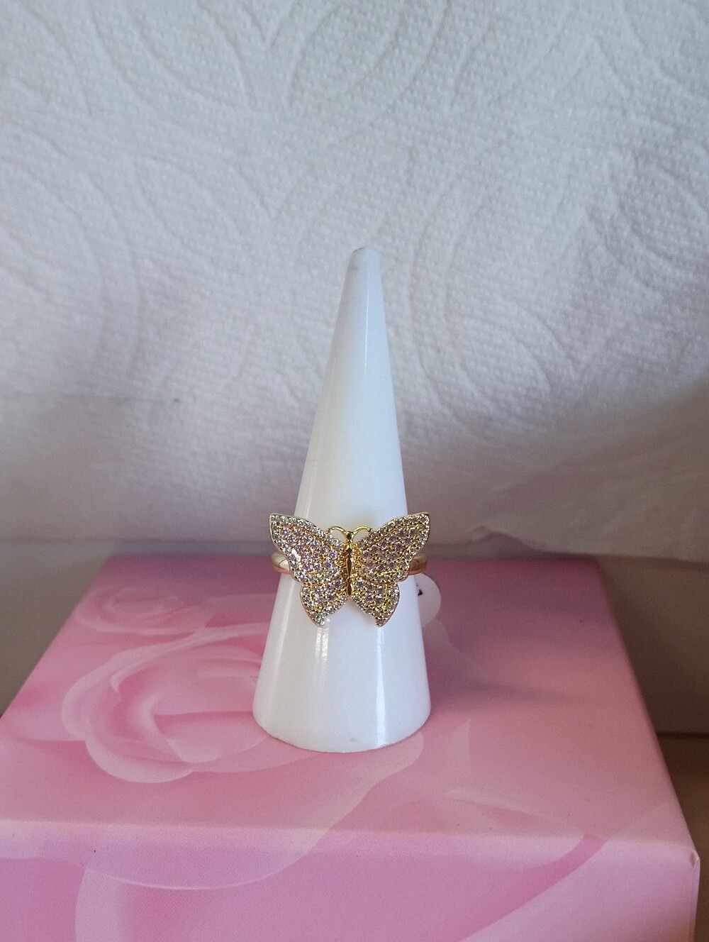 Elegant Butterfly Ring